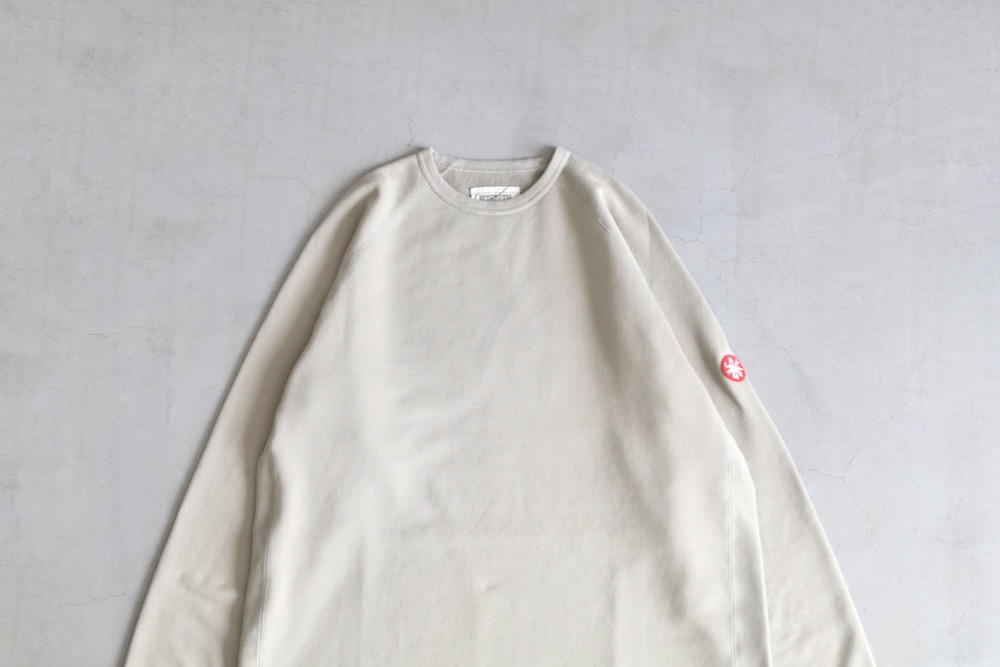 C.E(��������) "HALF PANEL RIB CREW NECK"