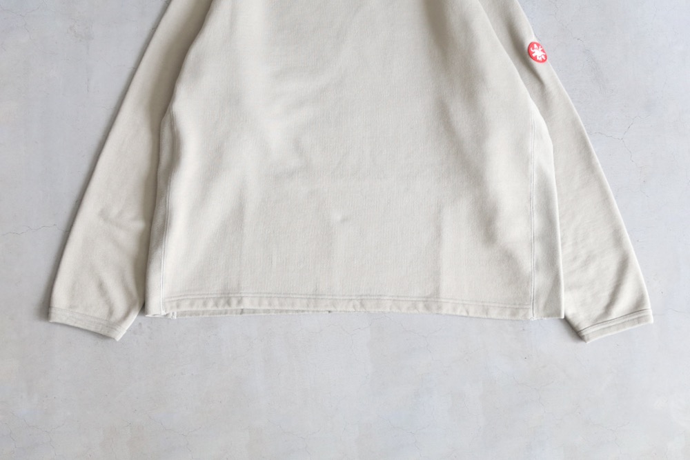 C.E(��������) "HALF PANEL RIB CREW NECK"