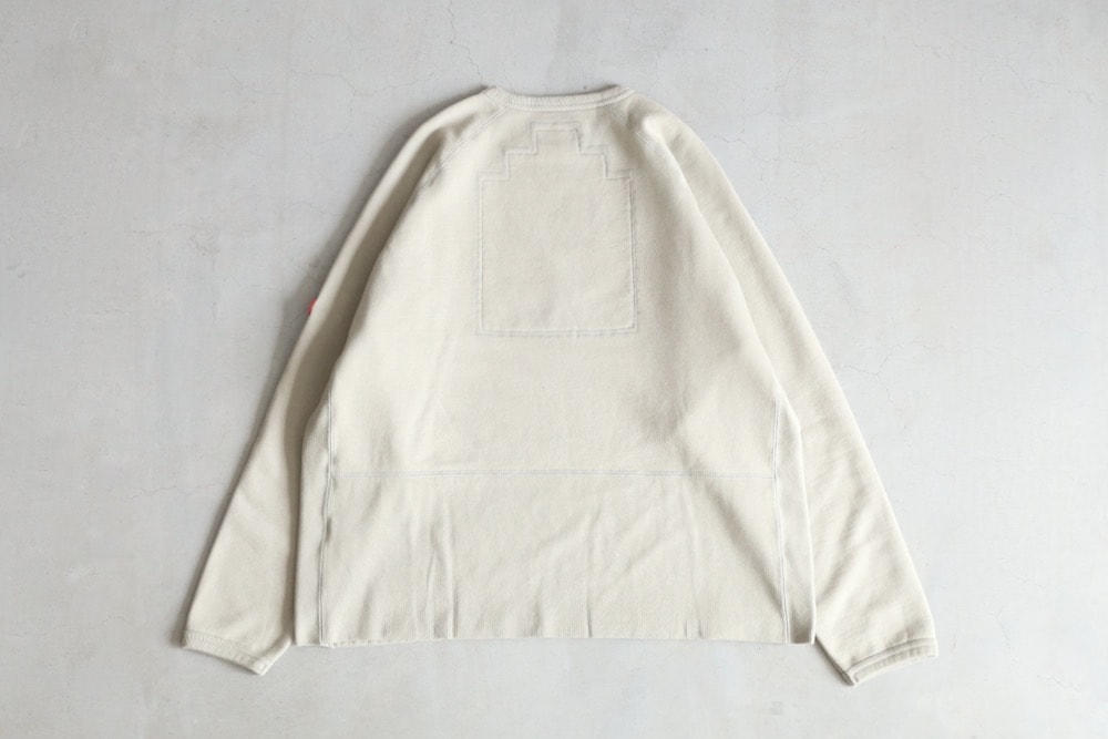 C.E(��������) "HALF PANEL RIB CREW NECK"