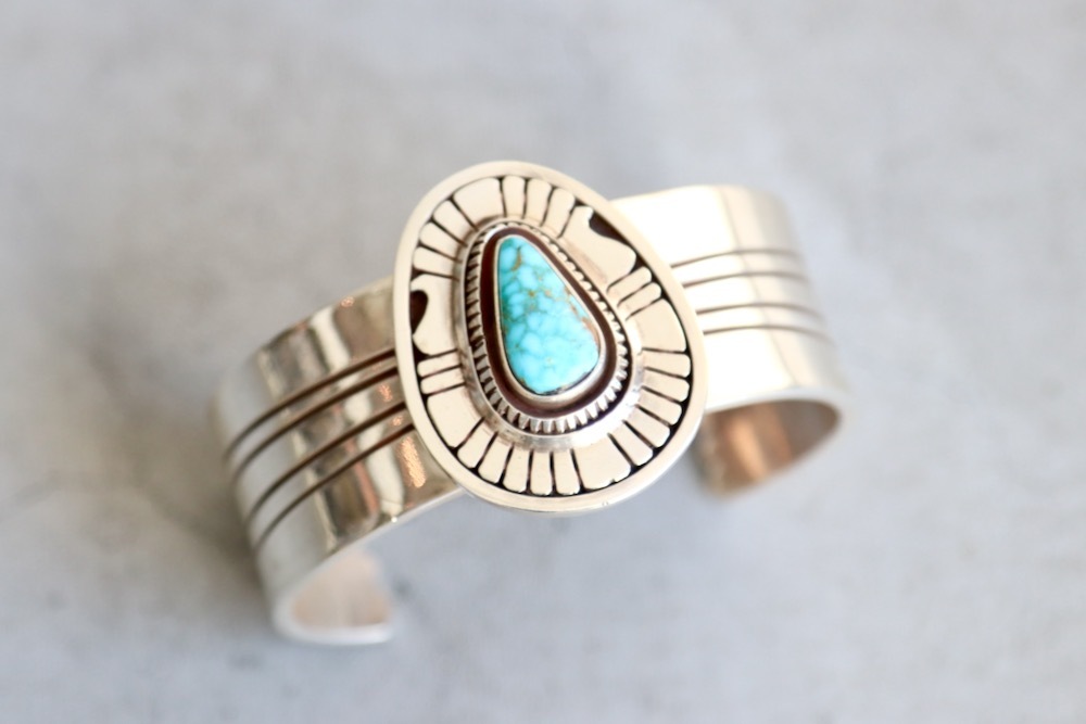 Indian Jewelry (����ǥ����� ���奨�꡼) "Silver Bangle - Leonard Nez -"