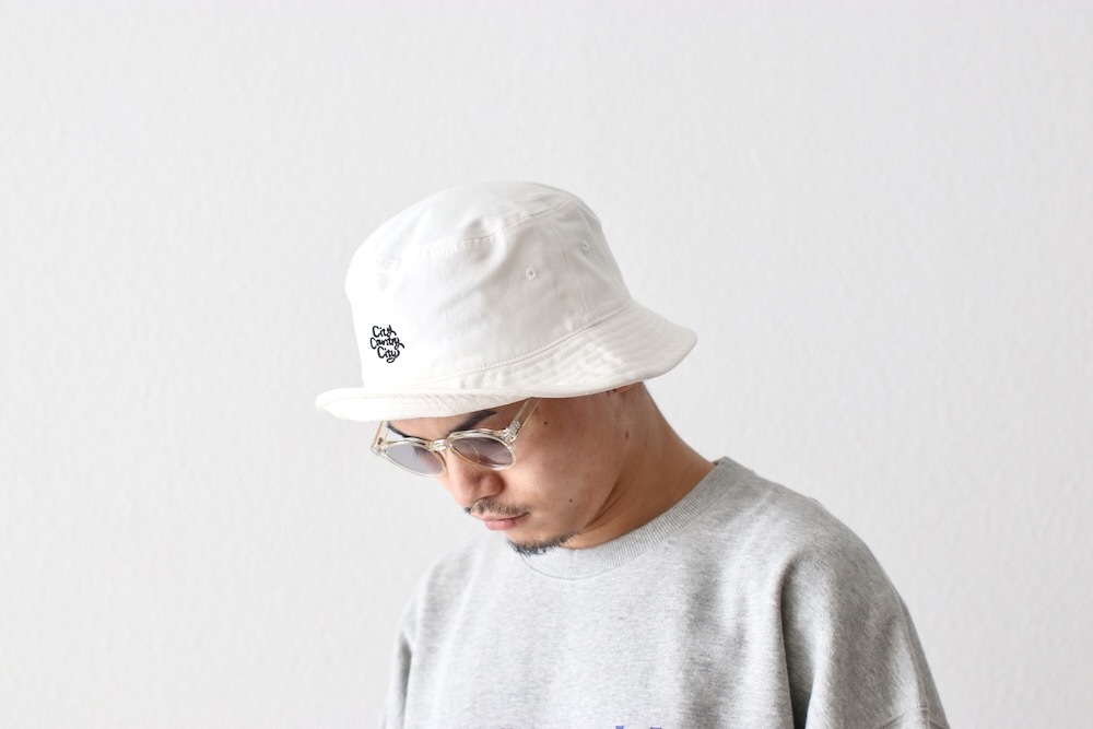 [10% > 20%OFF] CITY COUNTRY CITY (���ƥ��� ����ȥ꡼ ���ƥ���) "Embroiderd Logo Washed Cotton Hat"