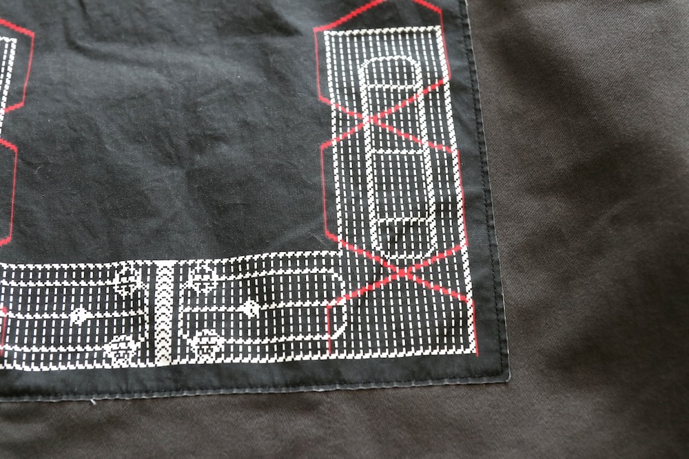 C.E(��������) "PATCHED ZIP SHORT SHIRT JACKET"