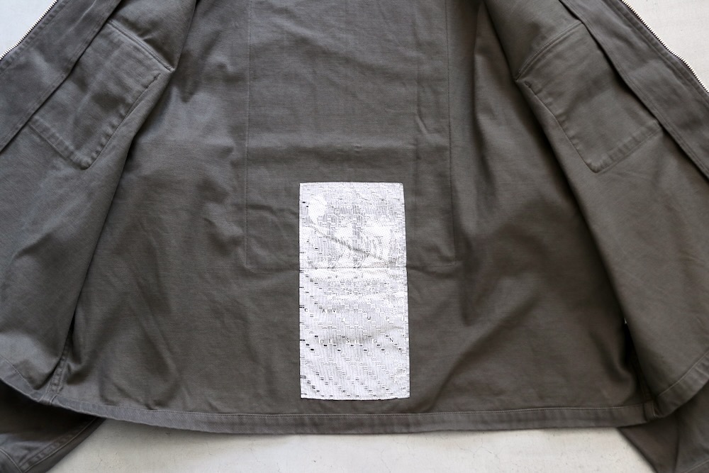 C.E(��������) "PATCHED ZIP SHORT SHIRT JACKET"