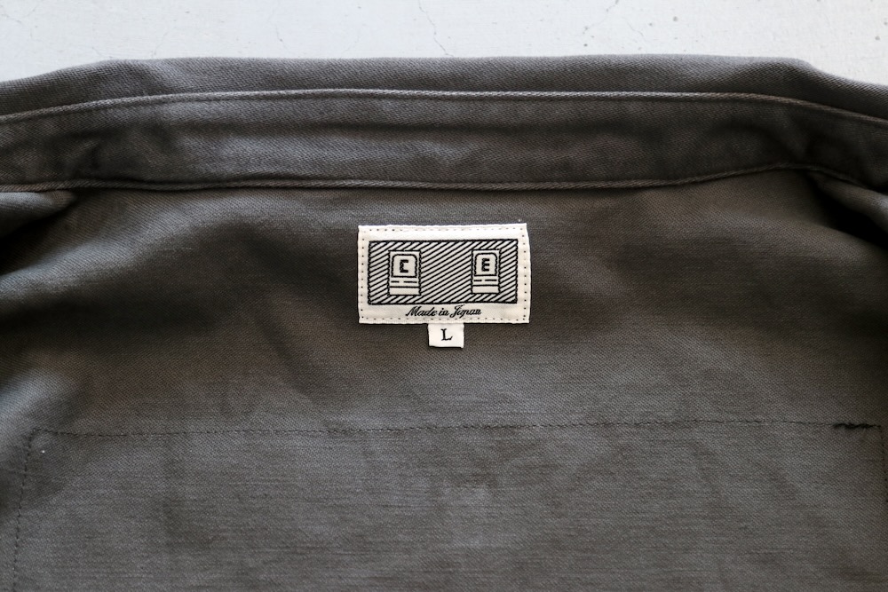 C.E(��������) "PATCHED ZIP SHORT SHIRT JACKET"