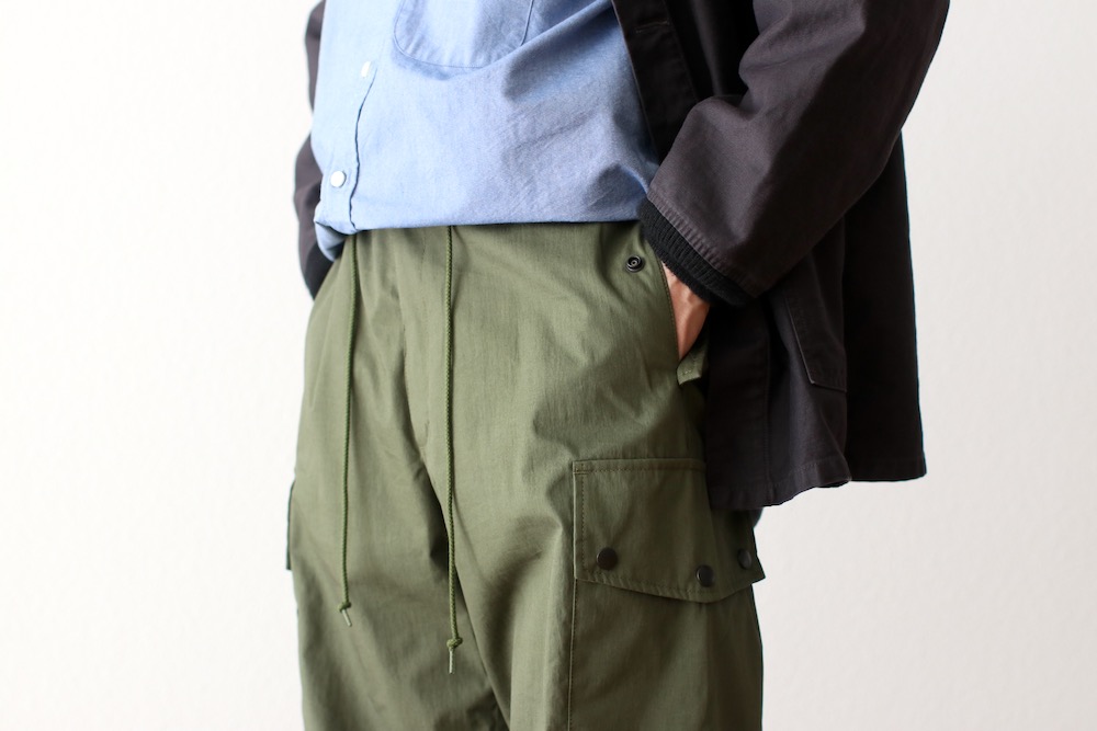 XLサイズ！Needles フィールドパンツ NEEDLES Field Pant - C/N Oxford Cloth / Olive (MENS & LADIES)