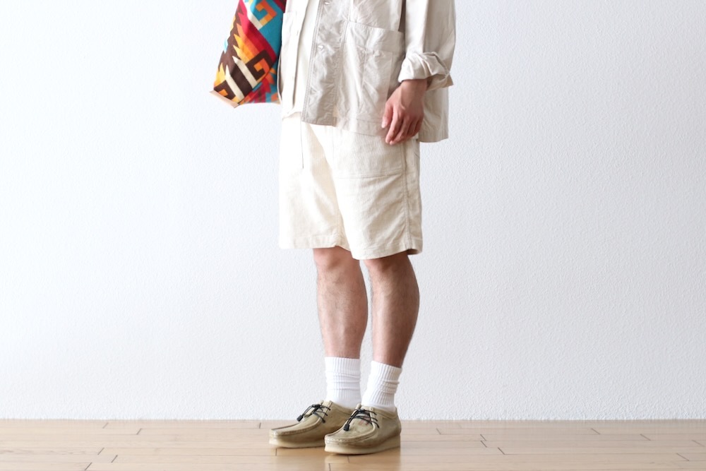Engineered Garments (���󥸥˥����ɥ�������) "Fatigue Short - CL Java Cloth"
