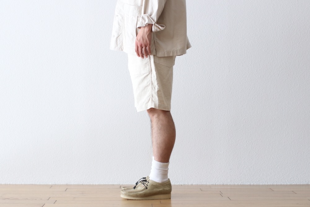 Engineered Garments (���󥸥˥����ɥ�������) "Fatigue Short - CL Java Cloth"