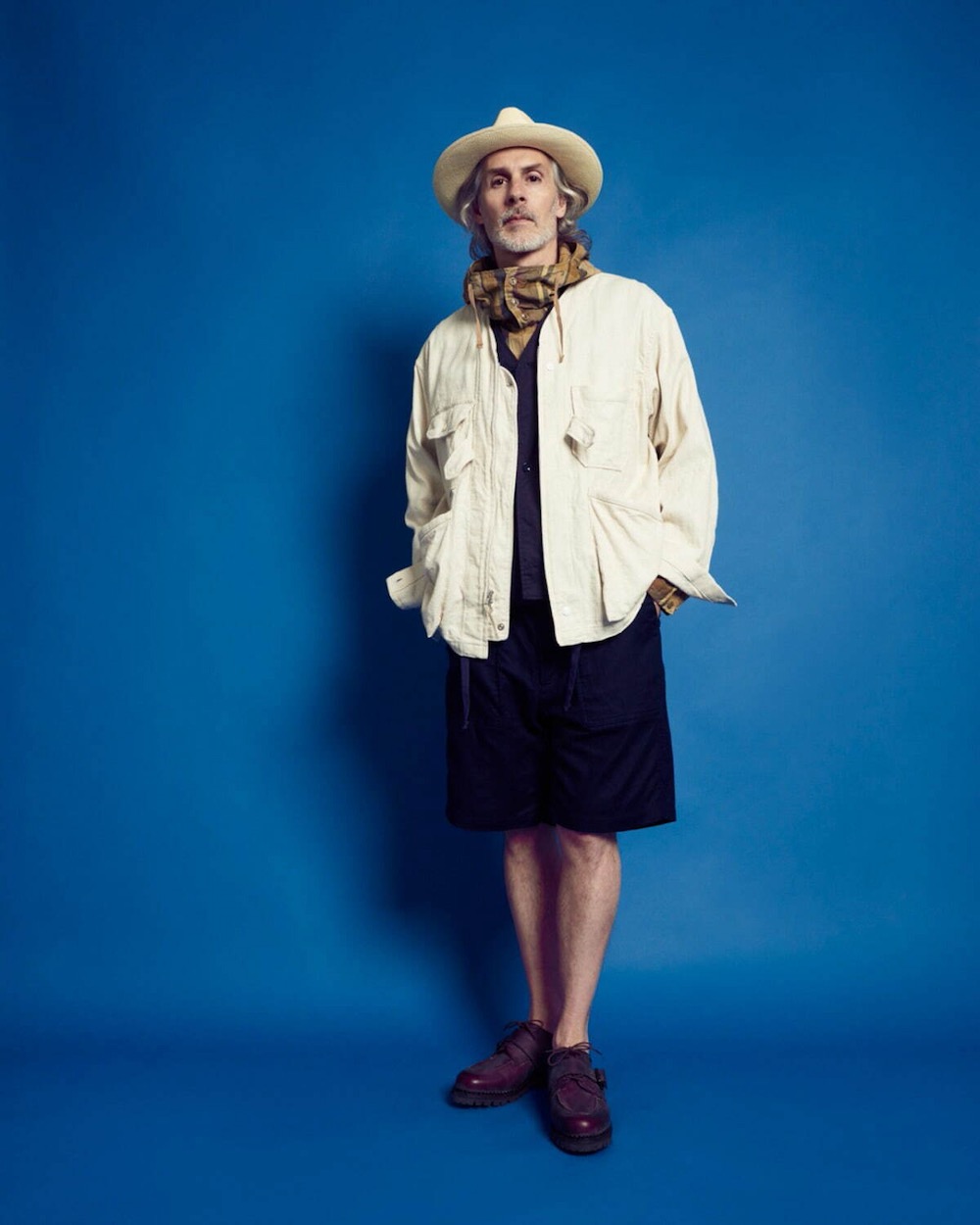 Engineered Garments (���󥸥˥����ɥ�������) "Fatigue Short - CL Java Cloth"