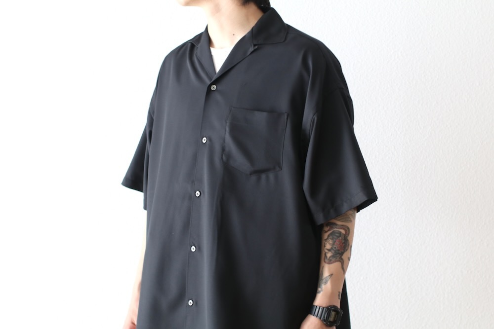 FreshService(�ե�å��奵���ӥ�) "COOLFIBER OPEN COLLAR S/S SHIRT"