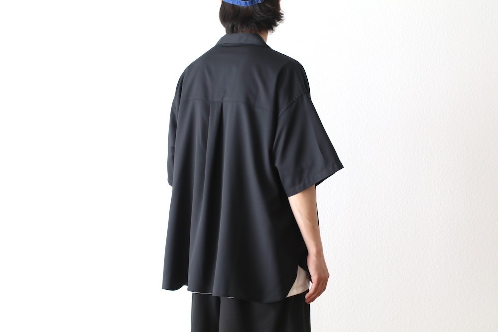 FreshService(�ե�å��奵���ӥ�) "COOLFIBER OPEN COLLAR S/S SHIRT"