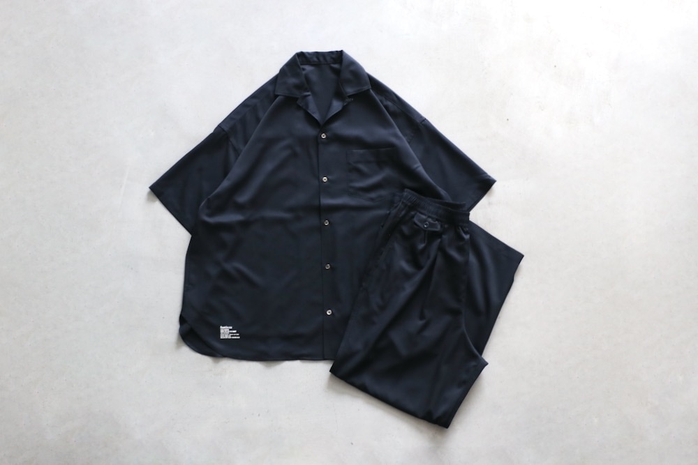 FreshService(�ե�å��奵���ӥ�) "COOLFIBER OPEN COLLAR S/S SHIRT"