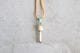 Indian Jewelry Falcon Trading Co. / F.T.C(����ǥ����󥸥奨�꡼ �ե��륳�� �ȥ졼�ǥ��� ����ѥˡ�) "Squash Blossom Pendant Turquoise square"