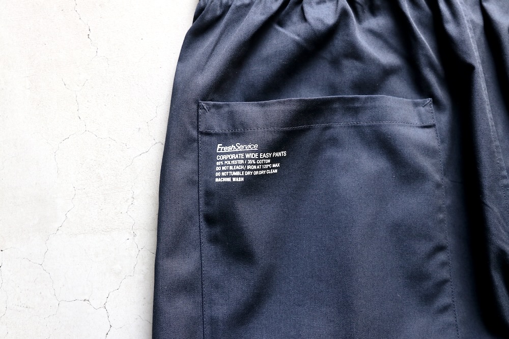 ��5.30 12:00 Release��FreshService(�ե�å��奵���ӥ�) "CORPORATE WIDE EASY PANTS"