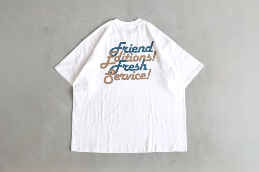 ��8.29 12:00 Release / limited��FreshService �� FRIEND EDITIONS(�ե�å��奵���ӥ� �� �ե��� ���ǥ������)"CORPORATE S/S TEE ��COMMUNITY��"