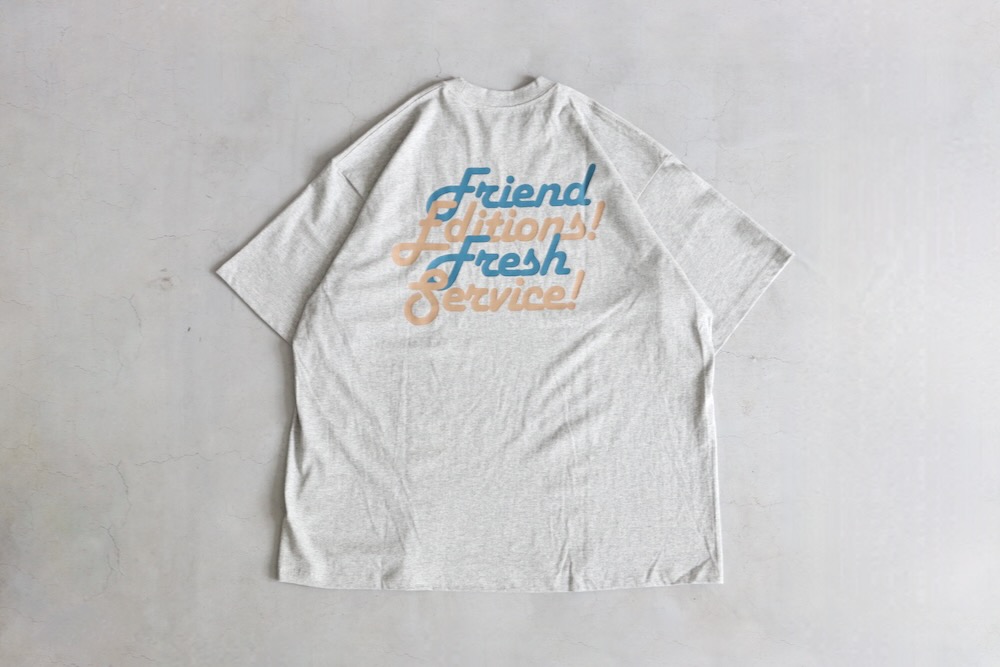 ��8.29 12:00 Release / limited��FreshService �� FRIEND EDITIONS(�ե�å��奵���ӥ� �� �ե��� ���ǥ������)"CORPORATE S/S TEE ��COMMUNITY��"