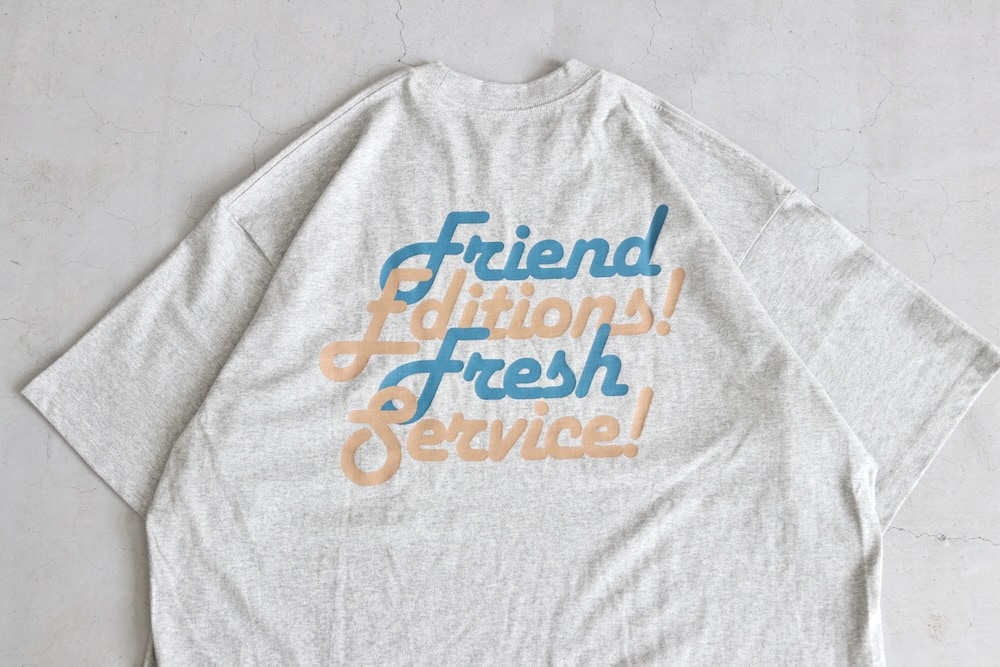 ��8.29 12:00 Release / limited��FreshService �� FRIEND EDITIONS(�ե�å��奵���ӥ� �� �ե��� ���ǥ������)"CORPORATE S/S TEE ��COMMUNITY��"