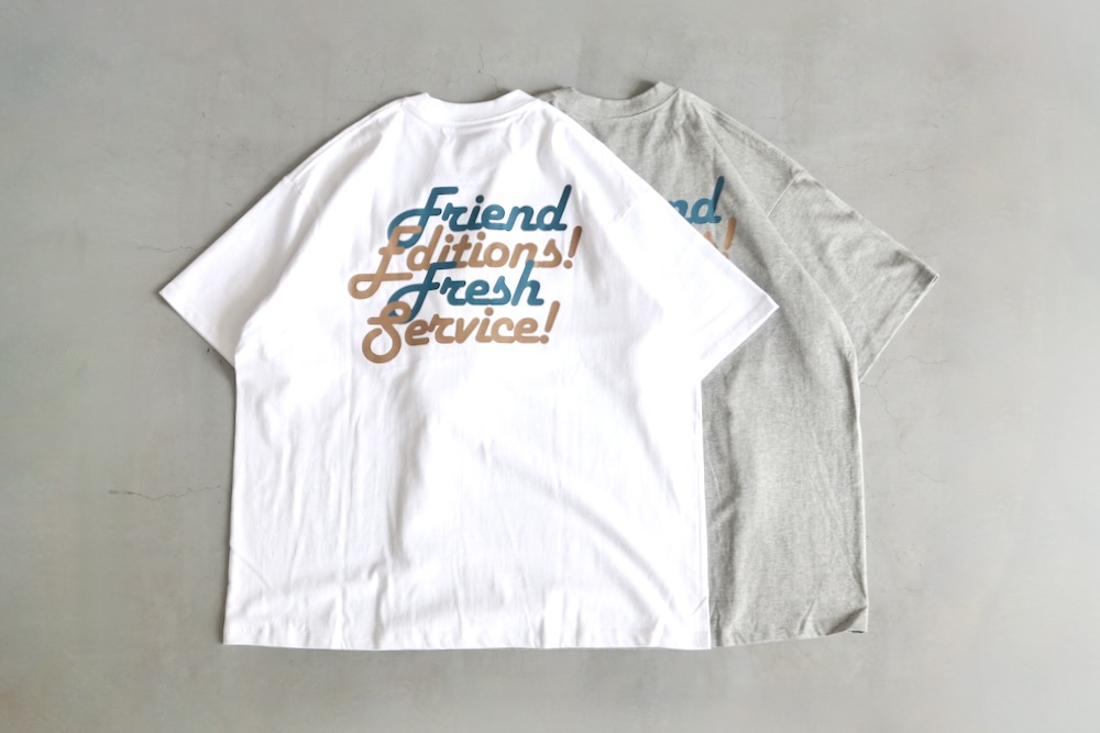 ��8.29 12:00 Release / limited��FreshService �� FRIEND EDITIONS(�ե�å��奵���ӥ� �� �ե��� ���ǥ������)"CORPORATE S/S TEE ��COMMUNITY��"