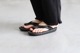 JoJo(祸) "BEACH SANDAL -Pony Ecsaine Leather-"