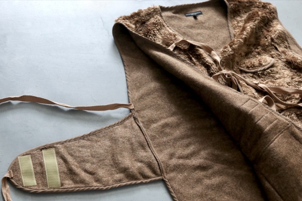 Engineered Garments (󥸥˥ɥ) Liner Vest - Acrylic Curly Fur