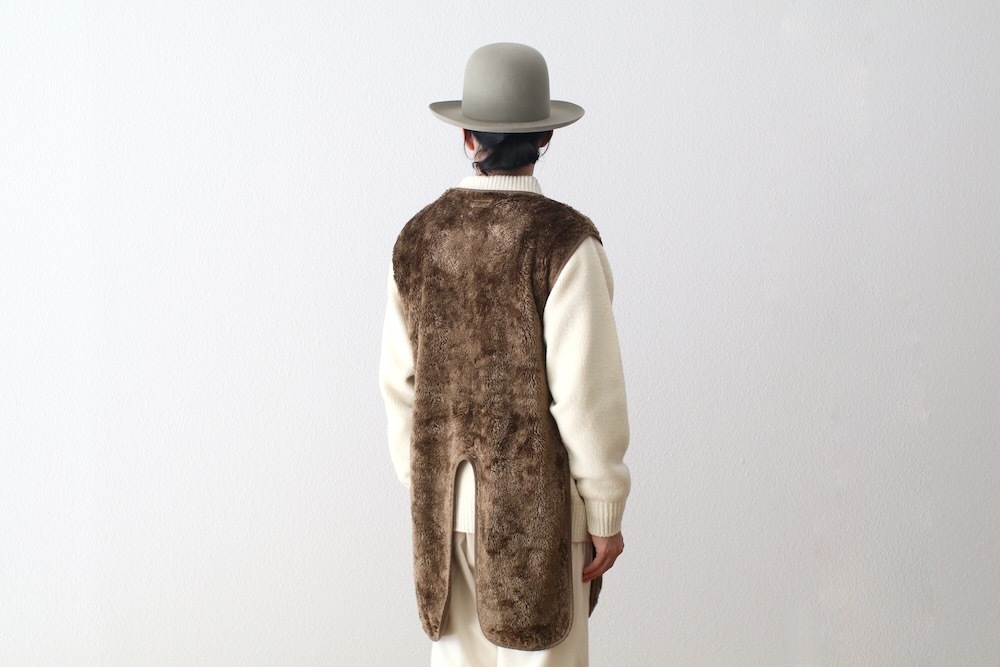 Engineered Garments (󥸥˥ɥ) Liner Vest - Acrylic Curly Fur