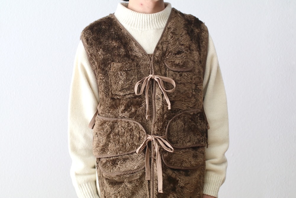 Engineered Garments (󥸥˥ɥ) Liner Vest - Acrylic Curly Fur