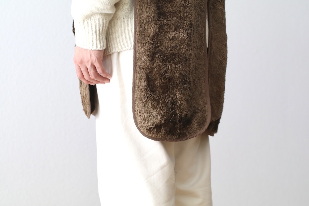 Engineered Garments (󥸥˥ɥ) Liner Vest - Acrylic Curly Fur