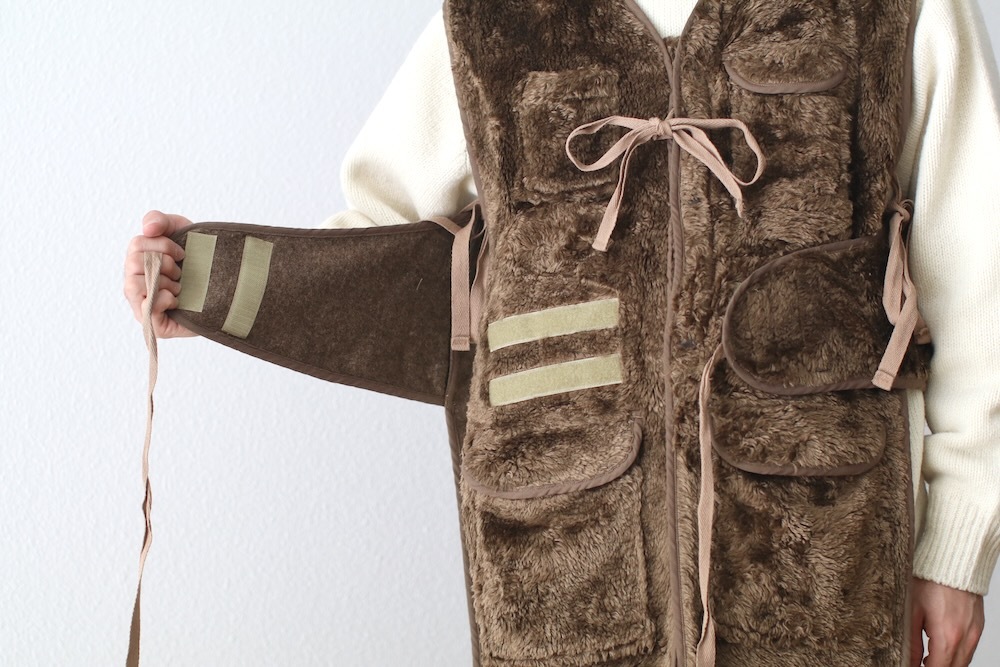 Engineered Garments (󥸥˥ɥ) Liner Vest - Acrylic Curly Fur