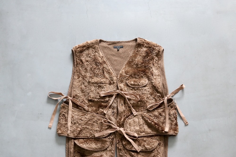 Engineered Garments (󥸥˥ɥ) Liner Vest - Acrylic Curly Fur