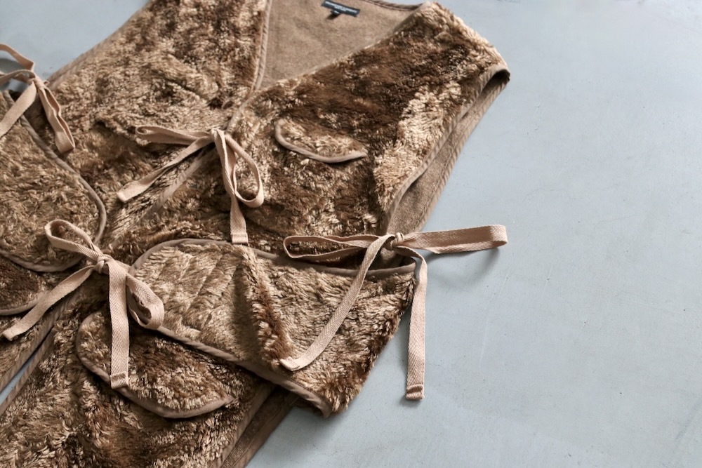 Engineered Garments (󥸥˥ɥ) Liner Vest - Acrylic Curly Fur