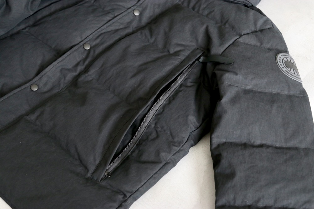 CANADA GOOSE (���ʥ�������) ��Wyndham Parka Crinkle Cotton -BLACK DISC-��