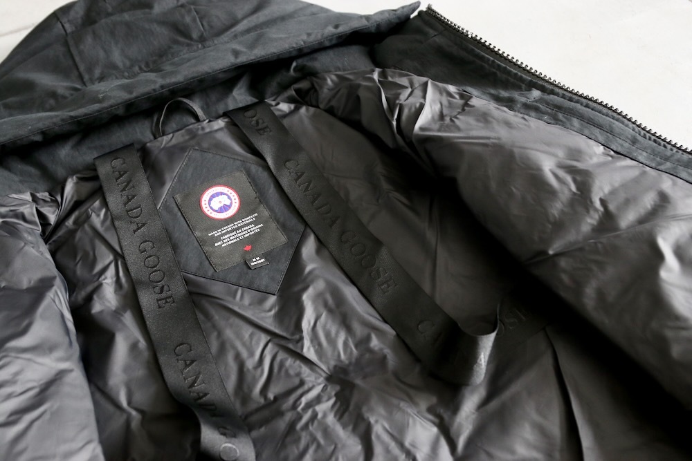 CANADA GOOSE (���ʥ�������) ��Wyndham Parka Crinkle Cotton -BLACK DISC-��