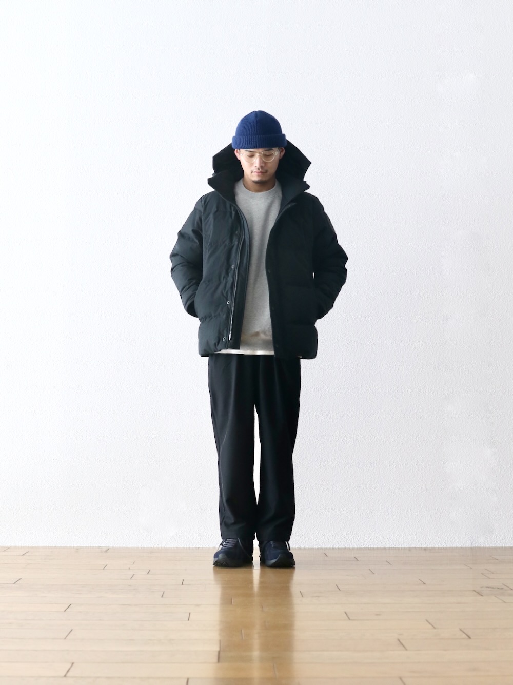 CANADA GOOSE (���ʥ�������) ��Wyndham Parka Crinkle Cotton -BLACK DISC-��