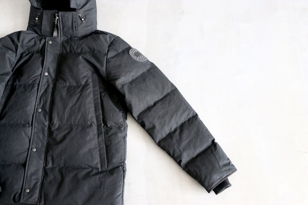 CANADA GOOSE (���ʥ�������) ��Wyndham Parka Crinkle Cotton -BLACK DISC-��