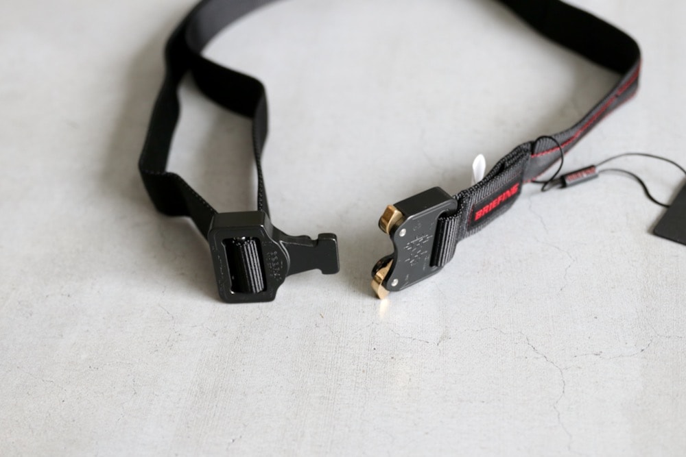 別注 コムデギャルソンオム×ブリーフィング コブラバックルベルト ナイロン COMME des GARCONS HOMME BRIEFING NYLON TAPE BELT – NCNR WEB