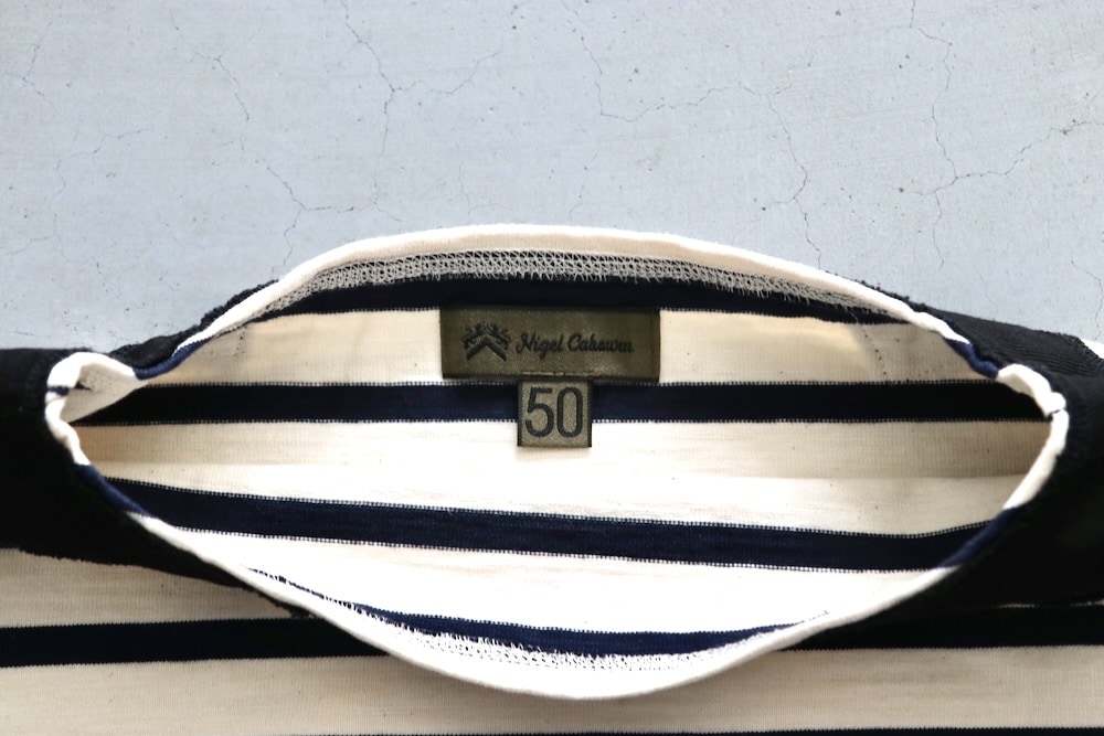 Nigel Cabourn(�ʥ������� �����ܥ�) "BRITISH ARMY BORDER SHIRT -14.1oz SLAB JERSEY-"