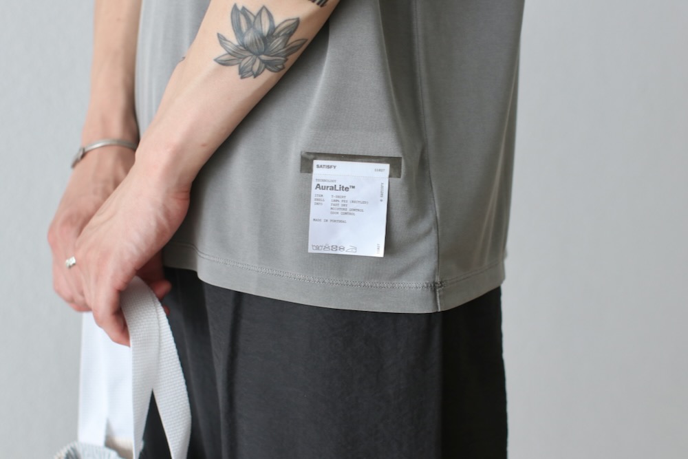 SATISFY(ƥե) "AuraLite T-Shirt 11027-MG-PERF"