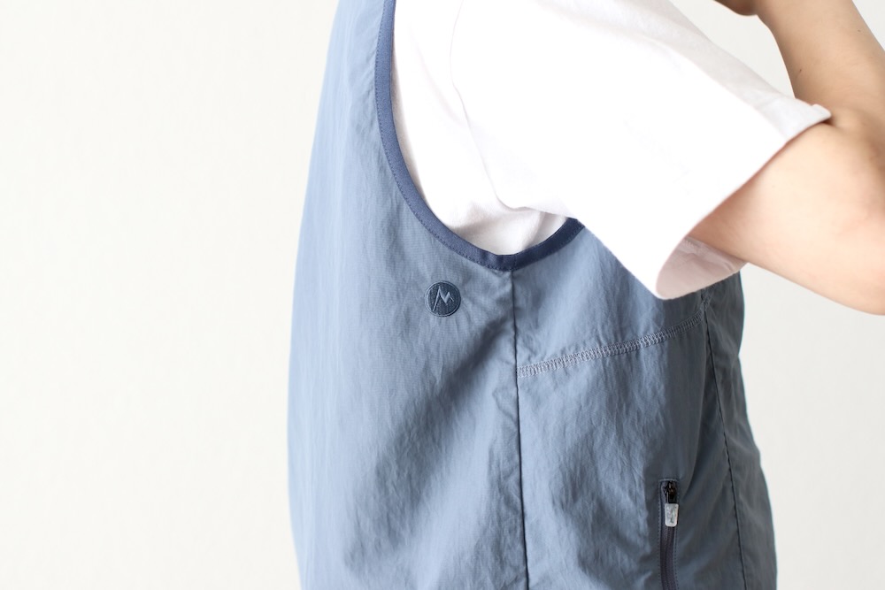 MARMOT CAPITAL (ޡåȥԥ) "CURVE STITCH NYLON VEST"