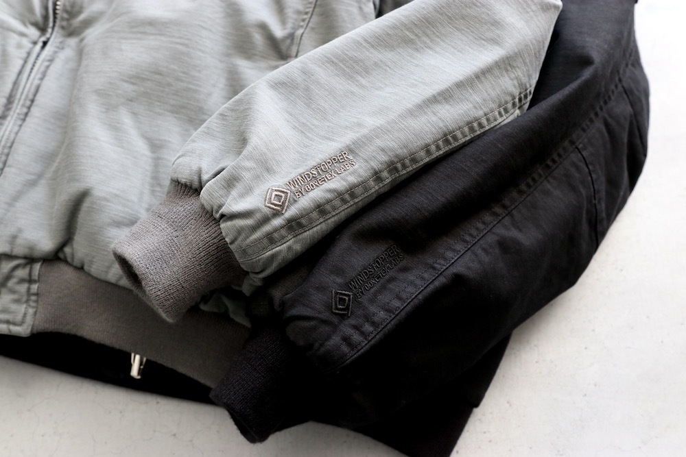 ��WINDSTOPPER��nonnative(�Υ�ͥ��ƥ���) "TROOPER PUFF BLOUSON COTTON BACKSATIN PIGMENT DYE WITH WINDSTOPPER"