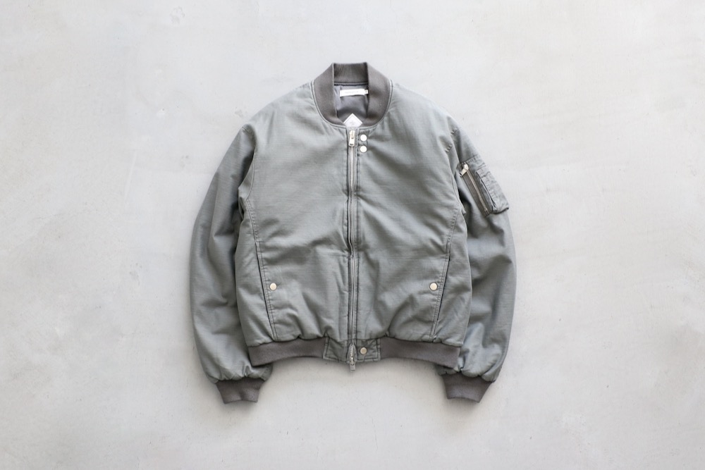 ��WINDSTOPPER��nonnative(�Υ�ͥ��ƥ���) "TROOPER PUFF BLOUSON COTTON BACKSATIN PIGMENT DYE WITH WINDSTOPPER"