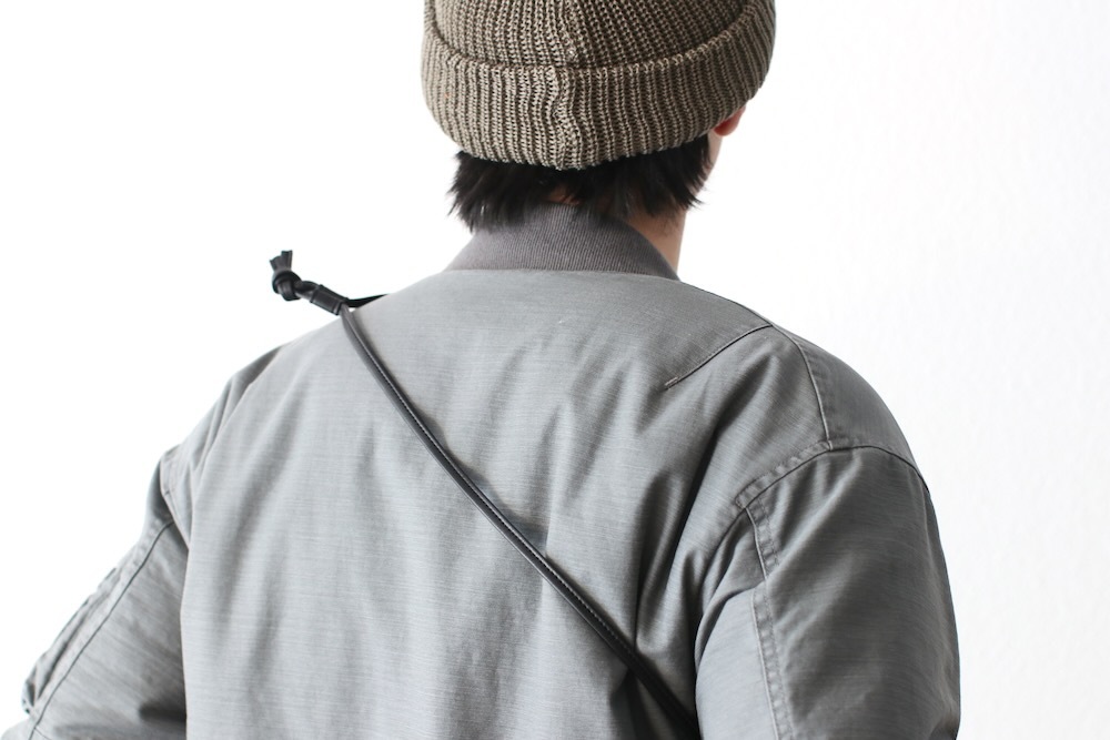 ��WINDSTOPPER��nonnative(�Υ�ͥ��ƥ���) "TROOPER PUFF BLOUSON COTTON BACKSATIN PIGMENT DYE WITH WINDSTOPPER"