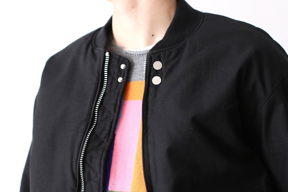 ��WINDSTOPPER��nonnative(�Υ�ͥ��ƥ���) "TROOPER PUFF BLOUSON COTTON BACKSATIN PIGMENT DYE WITH WINDSTOPPER"