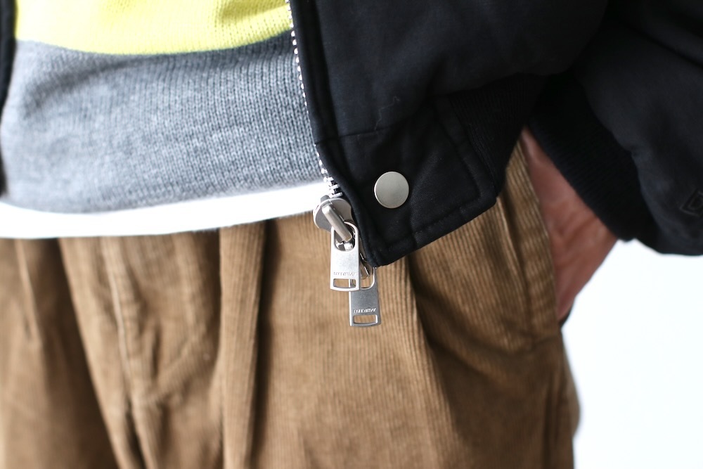 ��WINDSTOPPER��nonnative(�Υ�ͥ��ƥ���) "TROOPER PUFF BLOUSON COTTON BACKSATIN PIGMENT DYE WITH WINDSTOPPER"