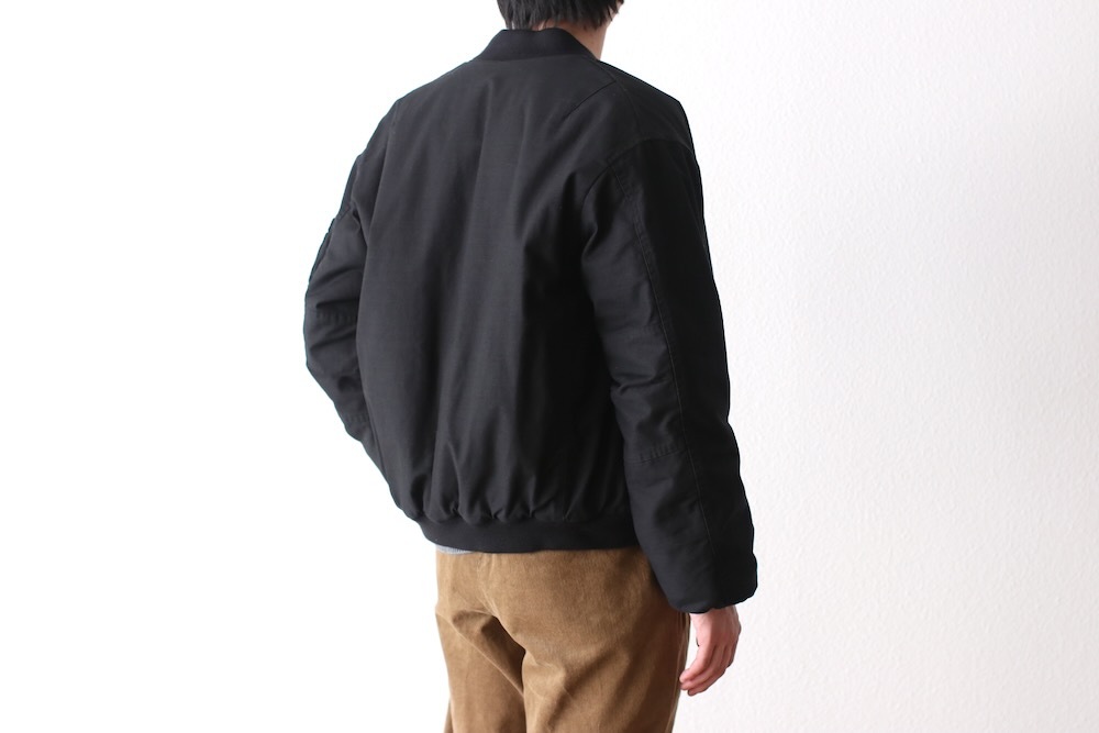 ��WINDSTOPPER��nonnative(�Υ�ͥ��ƥ���) "TROOPER PUFF BLOUSON COTTON BACKSATIN PIGMENT DYE WITH WINDSTOPPER"