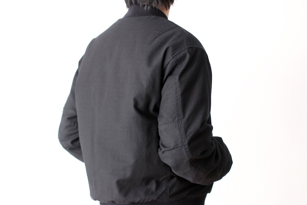 ��WINDSTOPPER��nonnative(�Υ�ͥ��ƥ���) "TROOPER PUFF BLOUSON COTTON BACKSATIN PIGMENT DYE WITH WINDSTOPPER"