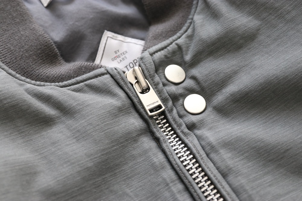 ��WINDSTOPPER��nonnative(�Υ�ͥ��ƥ���) "TROOPER PUFF BLOUSON COTTON BACKSATIN PIGMENT DYE WITH WINDSTOPPER"