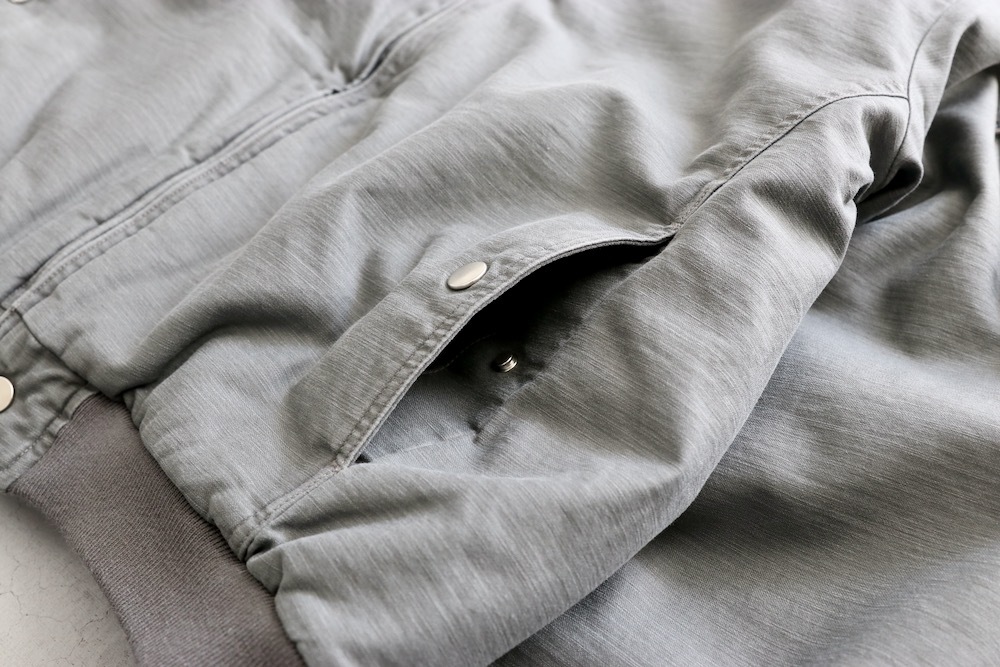 ��WINDSTOPPER��nonnative(�Υ�ͥ��ƥ���) "TROOPER PUFF BLOUSON COTTON BACKSATIN PIGMENT DYE WITH WINDSTOPPER"