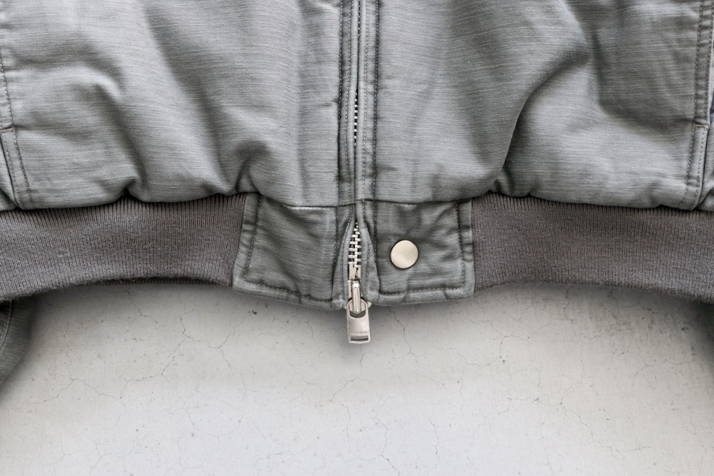 ��WINDSTOPPER��nonnative(�Υ�ͥ��ƥ���) "TROOPER PUFF BLOUSON COTTON BACKSATIN PIGMENT DYE WITH WINDSTOPPER"