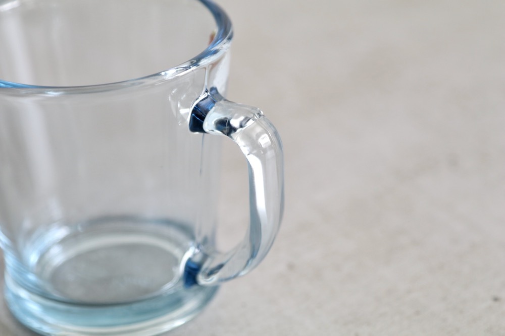 Fire King (�ե����䡼 ����) "D Handle Mug - Sapphire blue -"