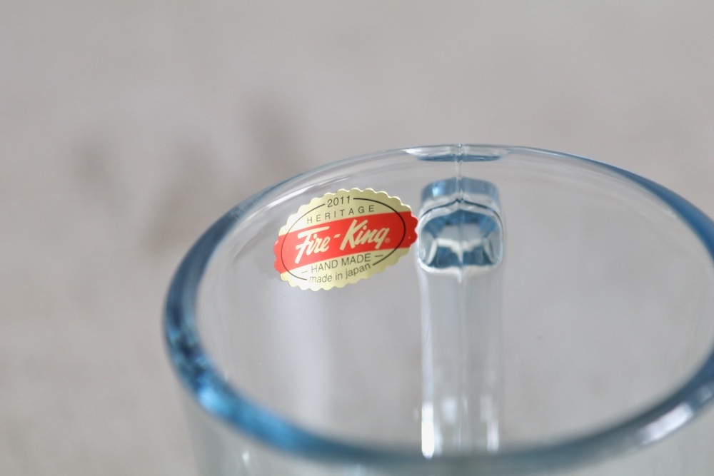 Fire King (�ե����䡼 ����) "D Handle Mug - Sapphire blue -"