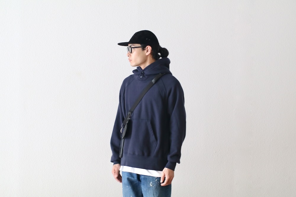 【関税込み】Engineered Garments ネイビー ラグラン フーディ ENGINEERED GARMENTS (エンジニアードガーメンツ) Raglan Hoody